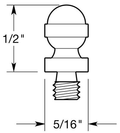 Deltana CHAT Cabinet Finials