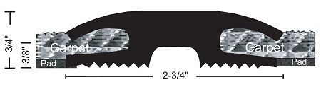 NGP 401 Carpet Divider