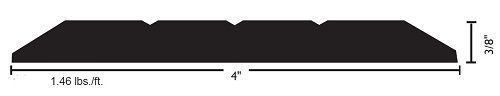 NGP 4413 Cast Aluminum Threshold
