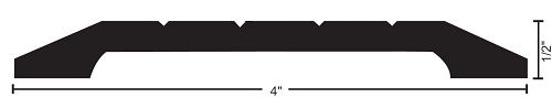 NGP 4424 Cast Aluminum Threshold