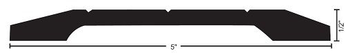 NGP 4425 Cast Aluminum Threshold
