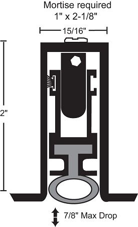 NGP 522 ADB with Neoprene Bulb Seal