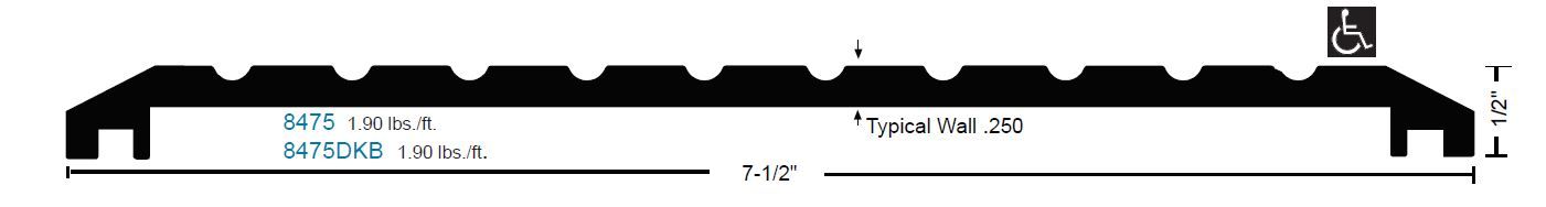 NGP 8475 Saddle Threshold