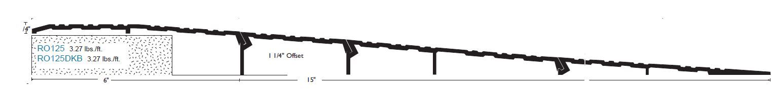 NGP RO125 Modular Ramp